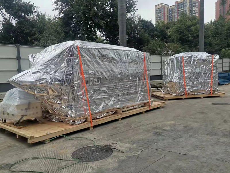 深圳沙(sha)井真空(kong)木箱包(bao)裝現場(chang)